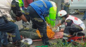 Brutal choque en la carretera Álamo-Alazán Brutal Choque Carretera Álamo Alazán