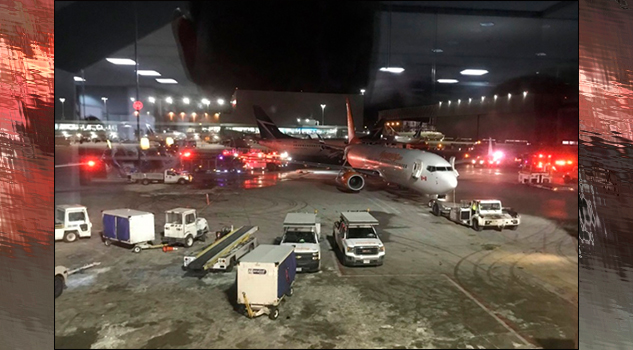 Evacuan a pasajeros por choque de dos aviones en aeropuerto de Toronto (+Video)