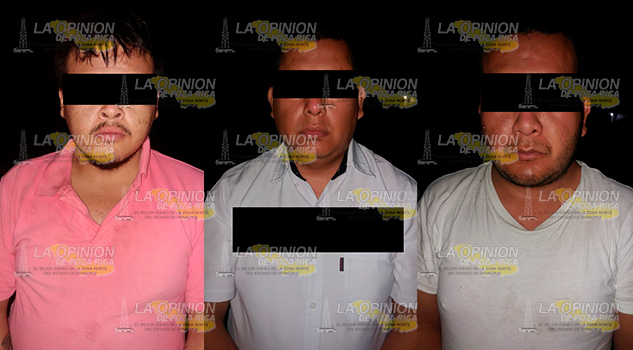 Detiene SSP a otros tres presuntos secuestradores Detiene SSP Tres Presuntos Secuestradores