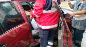 Encontronazo en Tuxpan deja 3 heridos Encontronazo Tuxpan Heridos