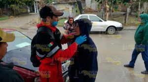 Encontronazo en Tuxpan deja 3 heridos Encontronazo Tuxpan Heridos