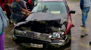 Encontronazo en Tuxpan deja 3 heridos Encontronazo Tuxpan Heridos