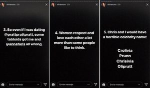 Inesperada respuesta de Anna Faris a Olivia Munn Inesperada Respuesta Anna Faris Olivia Munn