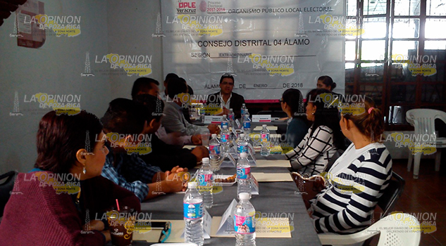 Instalan Consejo Distrital 04 del OPLE en Álamo Instalan Consejo Distrital Ople Álamo