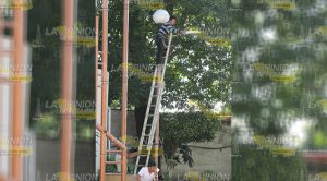 Reponen el alumbrado a parques de la ciudad Reponen Alumbrado Parques Ciudad