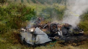 Violento accidente sobre la autopista Tuxpan-Poza Rica