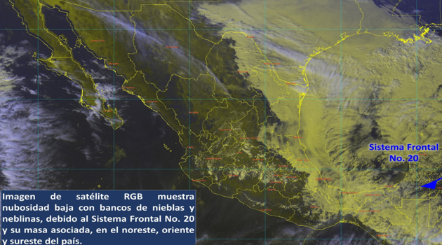 Continua el frío en gran parte del país, esperan lluvia… y hasta nieve