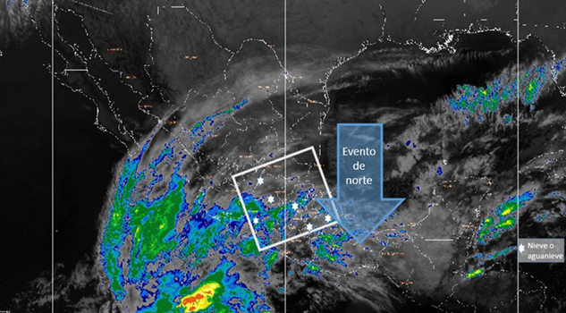 Prevén temperaturas bajo cero en más de 20 estados del país