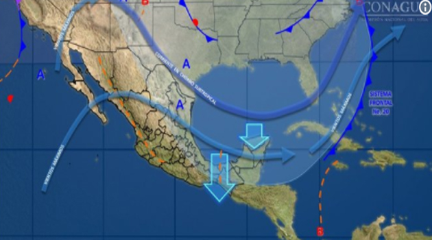 Continúan heladas y tormentas en la mayor parte del país