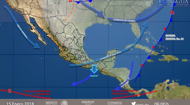Prevalecen las bajas temperaturas en el norte, oriente y centro del país