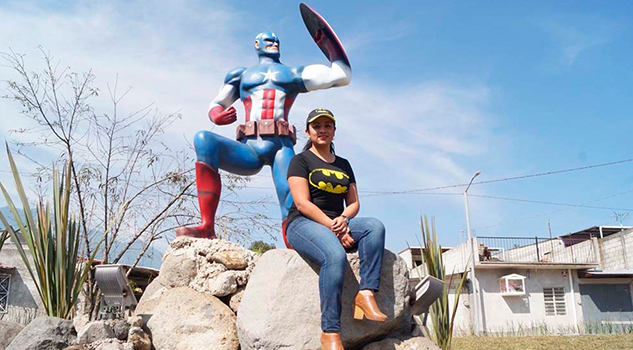 En un municipio de Veracruz gastaron 360 mil pesos para crear un parque temático con héroes de Marvel y DC Comics