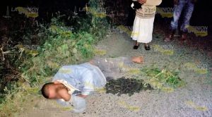 Obrero atropellado por auto fantasma