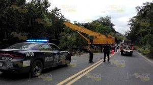 Caos vial en carretera federal Caos vial Carretera Federal