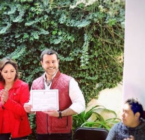 Eduardo Capetillo, candidato del pri para alcaldía de Ocoyoacac