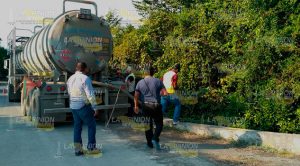 ¡Fuga de aceite en Sombrerete! Fuga Aceite Sombrete