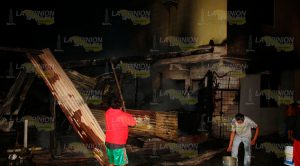 Incendio arrasó con rosticería en Monte Chiquito Incendio Arrasó Rosticería Monte Chiquito