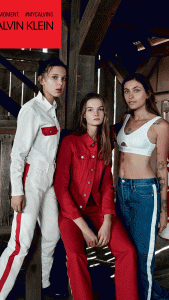 Millie Bobby Brown y Paris Jackson deslumbran campaña de Calvin Klein