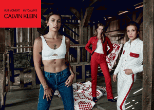 Millie Bobby Brown y Paris Jackson deslumbran campaña de Calvin Klein