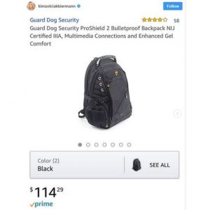 Se dispara negocio de mochilas antibalas tras tiroteo en escuela de Florida