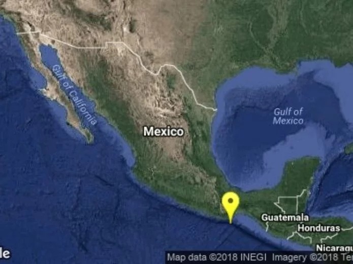 Reportan severo sismo al sur de México