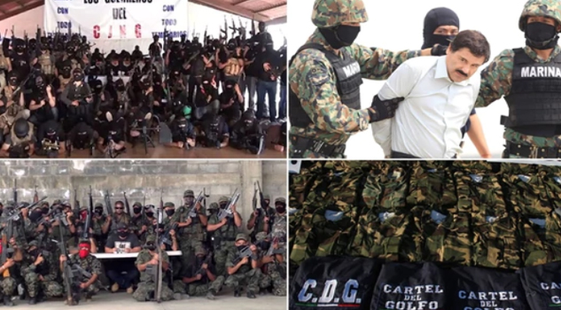 Los cárteles que se disputan el control del narcotráfico