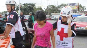 Cuatro mujeres lesionadas en choque