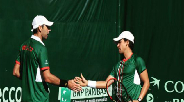 Barre México 3-0 a Puerto Rico en la Copa Davis