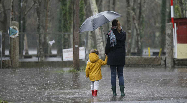 Alista el paraguas, se esperan lluvias intensas y granizadas