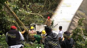 Vuelca tráiler;1 muerto y dos lesionados