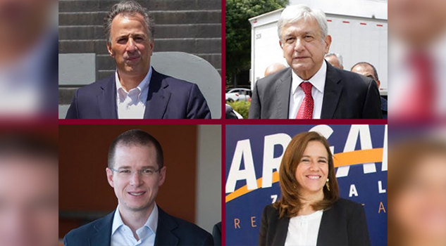 INE perfila a Meade, AMLO, Anaya y Margarita en boleta electoral