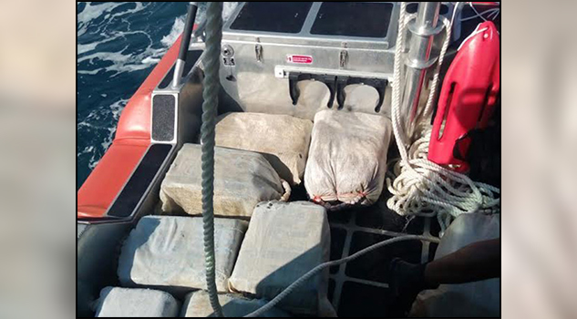 Aseguran en Quintana Roo embarcación con 290 kilos de cocaína