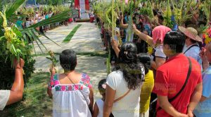 Celebran Domingo de Ramos en Álamo Celebran Domingo Ramos Álamo