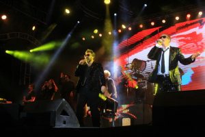 Espectacular concierto en el cierre de Cumbre Tajín 2018 Concierto Emmanuel Mijares Cumbre Tajín 2018