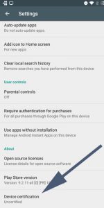 Adiós a las GApps en dispositivos no certificados