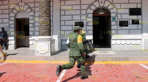 Ejército Mexicano lleva acabo simulacro de amenaza de artefacto explosivo Ejército Mexicano Simulacro Amenaza Artefacto Explosivo