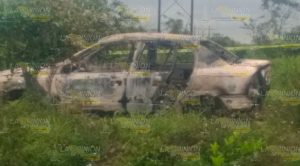 ¡Encuentran vehículo quemado! Encuentran Vehículo Quemado