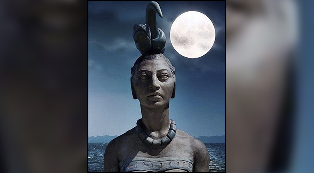 "Ixchel: diosa maya del amor"