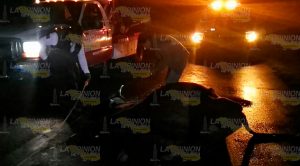 Motociclista choca contra una res Motociclista Choca Res