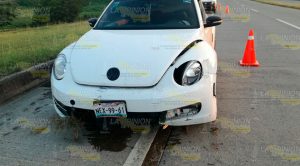 Madre e hija heridas en choque en la autopista Niña Herida Accidente
