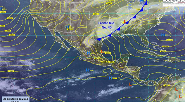 Persistirá el ambiente caluroso y seco en la mayoría del país