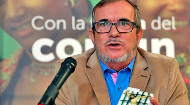 Bajan a 'Timochenko' de candidatura presidencial en Colombia