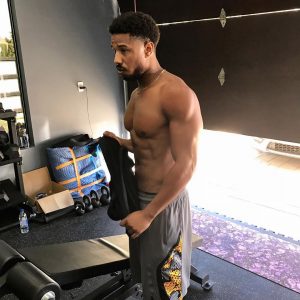 Michael B. Jordan, el villano de la película Black Panther