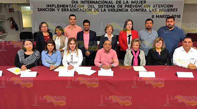 Instalan Sistema de prevención, atención, sanción y erradicación de la violencia contra las mujeres