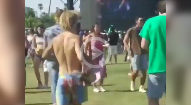 Justin Bieber baila al ritmo de Los Ángeles Azules en Coachella