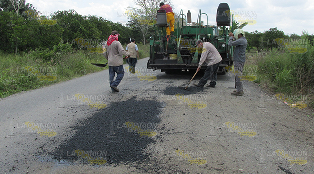 Al fin bachean la carretera estatal Álamo-Paso Real Al Fin Bachean Carretera Estatal Álamo Paso Real