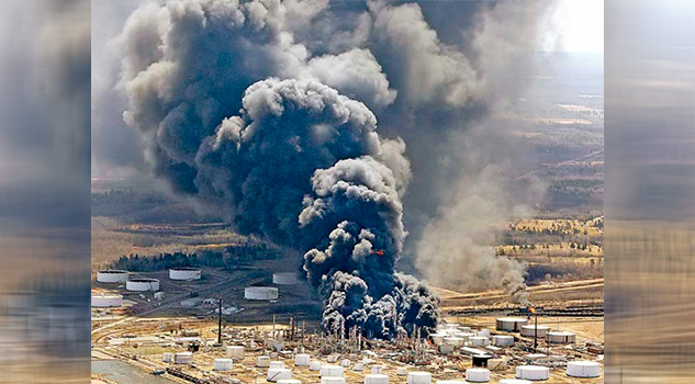 Arde Refinería Deja 11 Heridos Estados Unidos