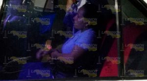 Encontronazo entre taxistas