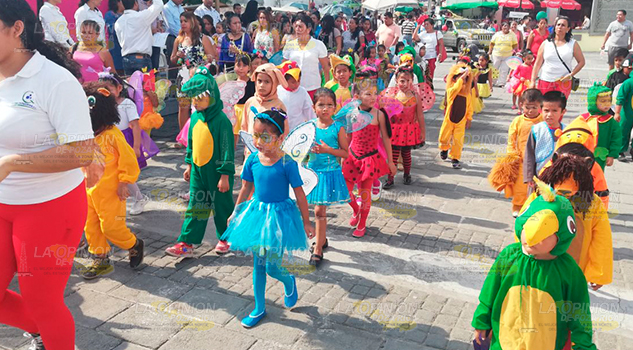 Infantes Papantecos Desfilan Primavera