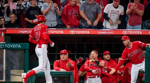 Japonés Ohtani Jonrón Tercer Encuentro Consecutivo