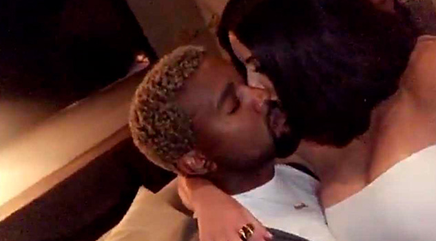 Kim Kardashian Kanye West Ponen Calientes Fiesta Kourtney
